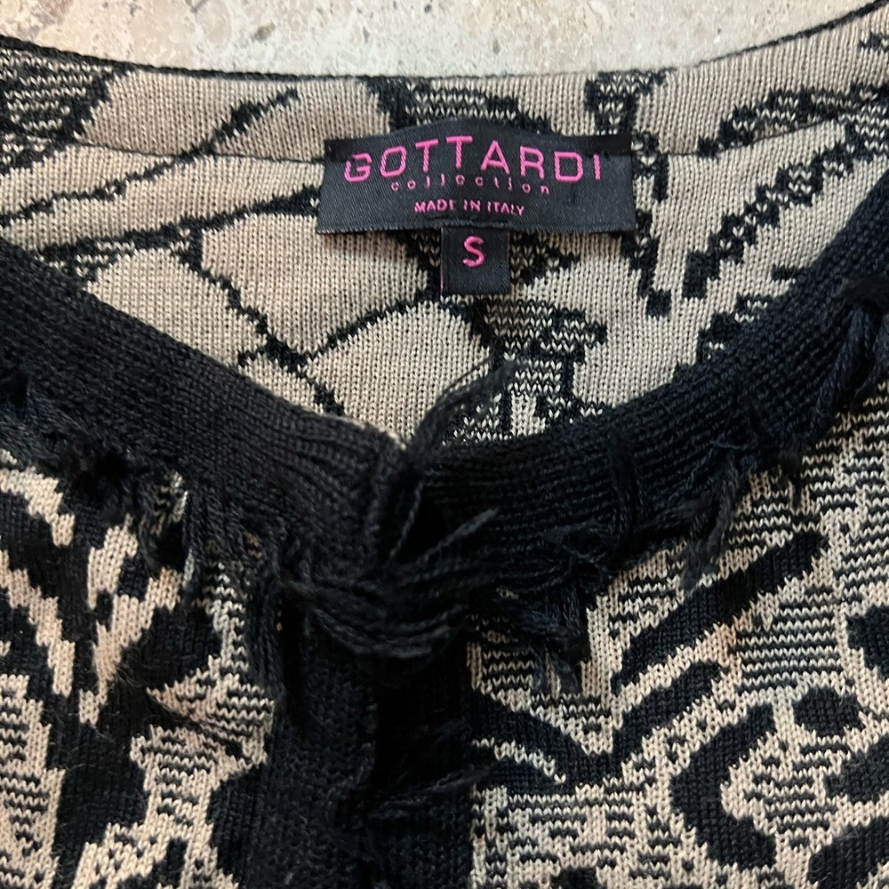 Gottardi Collection Italian Made Cardigan Size Small - Picture 3 of 4